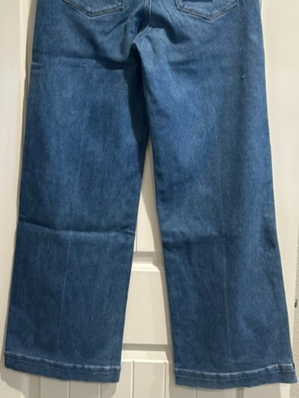 NWT Flying Monkey High Rise Wide Leg Denim Medium Wash size- 29 - Picture 4 of 4